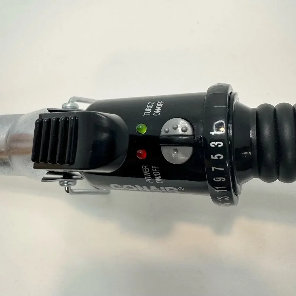 CONAIR Instant Heat Curling Iron 25 Heat Settings Turbo Heat Model CD87W